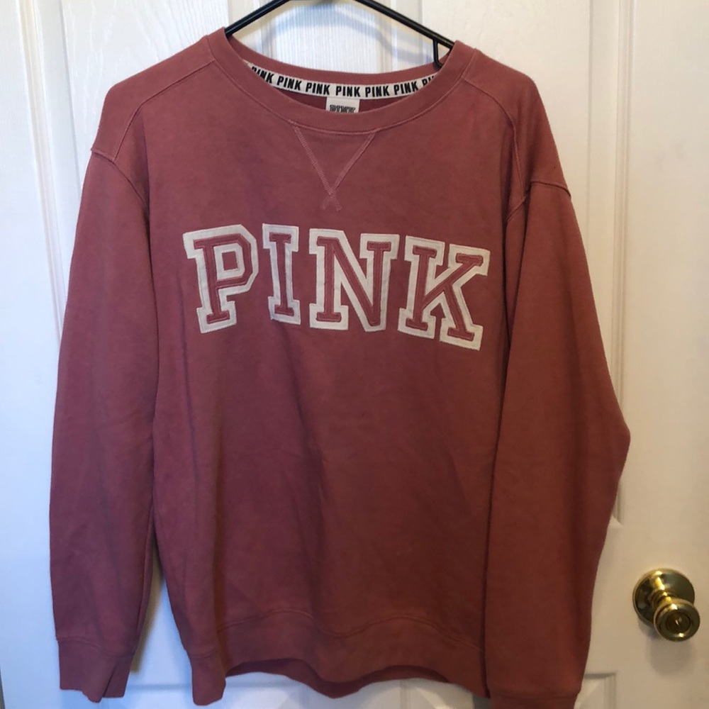 PINK Crew Neck Sweatshirt